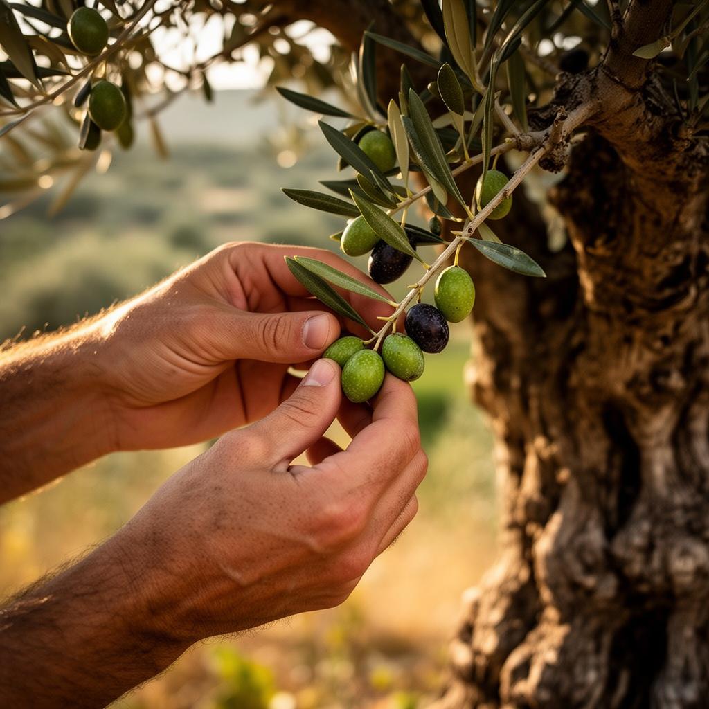 Olive harvesting on Naxos
