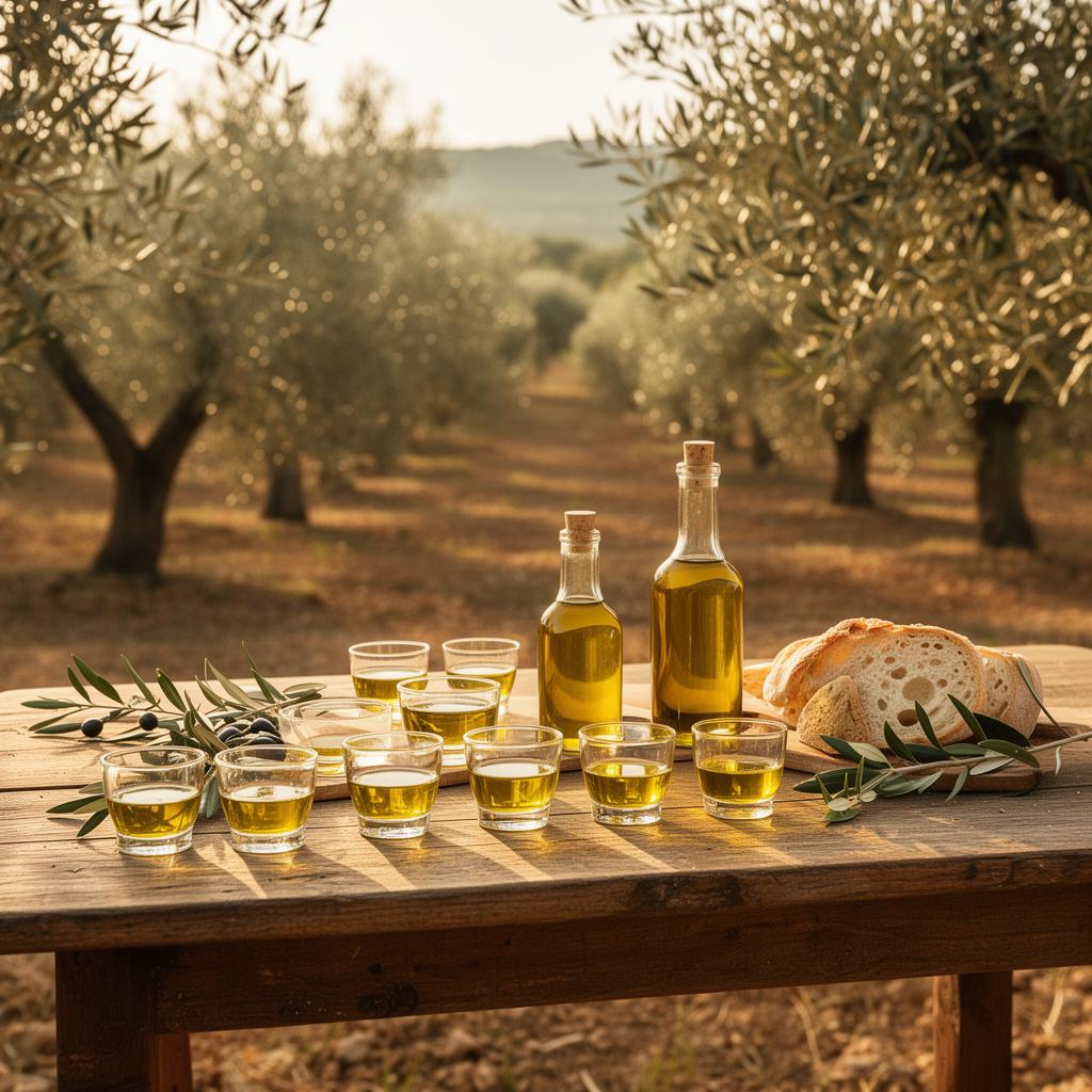 Olive oil tasting experience